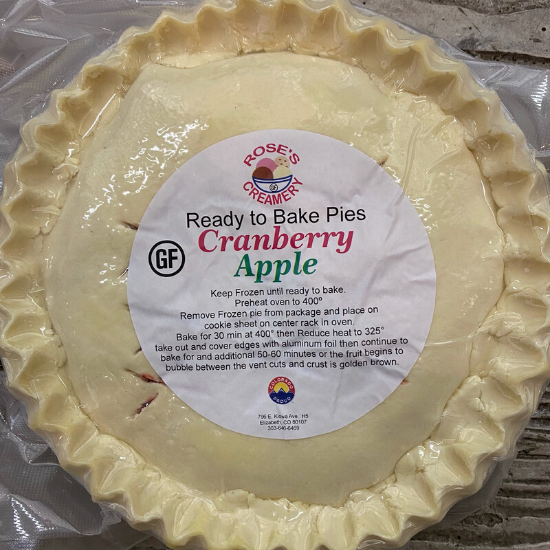 Roses GF Cranberry Apple Pie