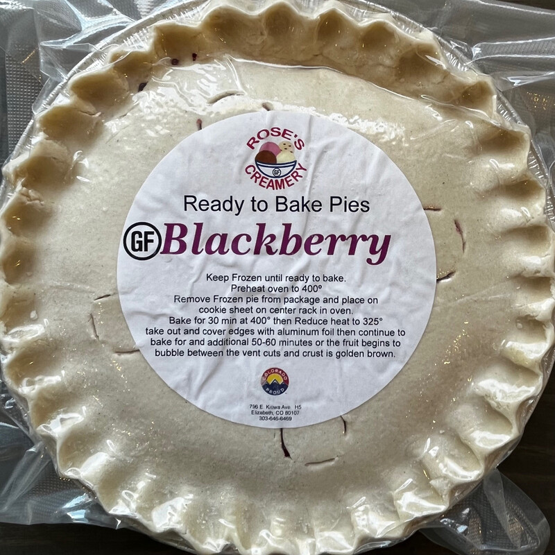 Roses GF Blackberry Pie