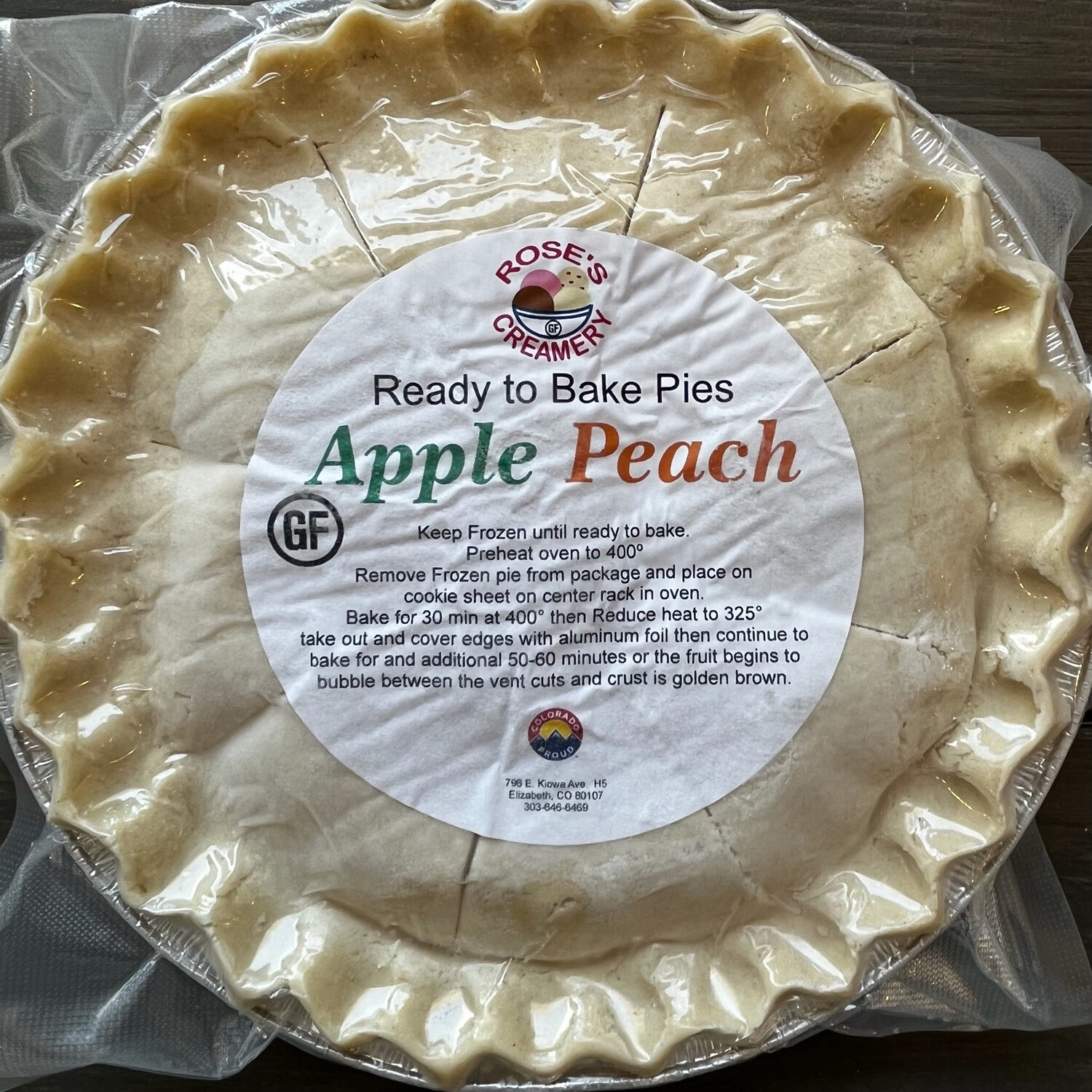 Roses GF Apple Peach Pie