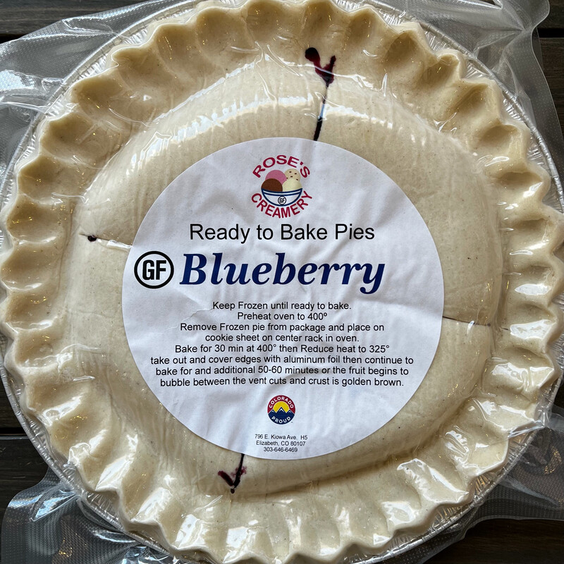 Roses GF Blueberry Pie