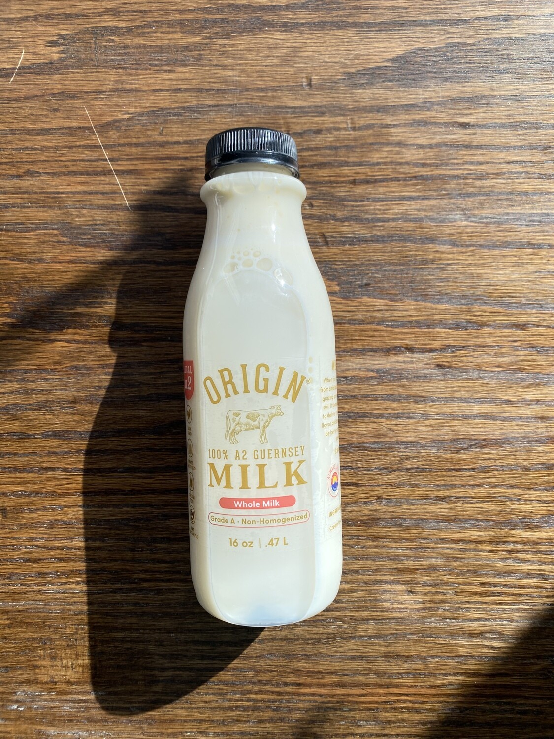 A2 Origin 16oz Whole Milk