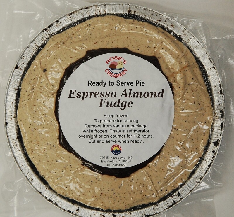 Roses Espresso Almond Fudge Pie