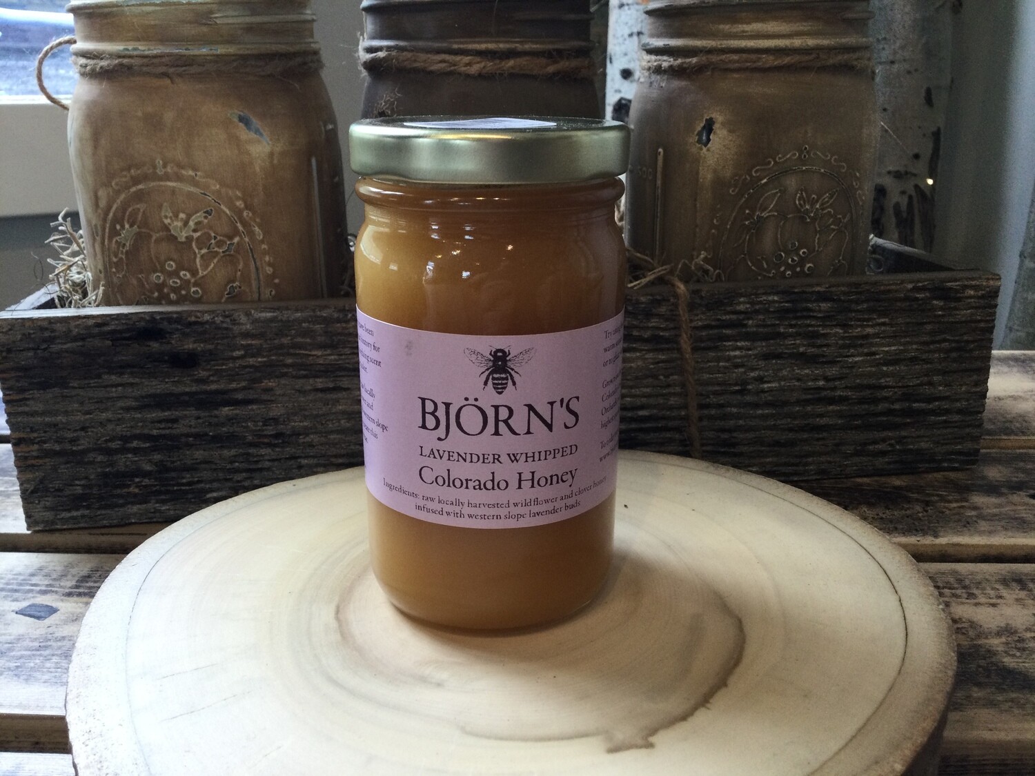 Bjorns Lavender Whipped Honey