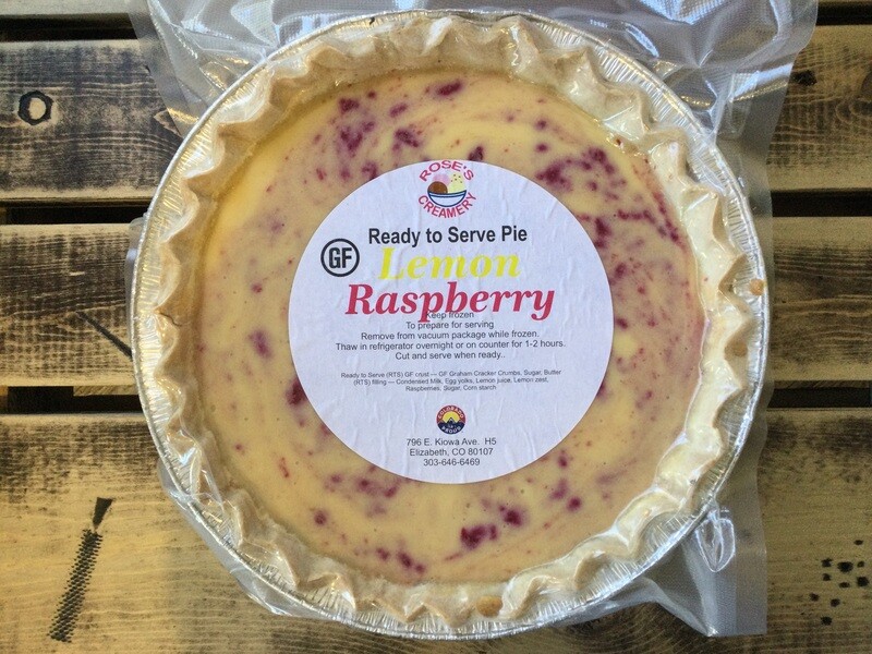 Roses GF Lemon Raspberry Pie