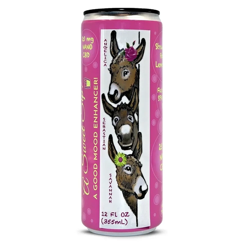 A Sweet Sip CBD Strawberry Lemonade