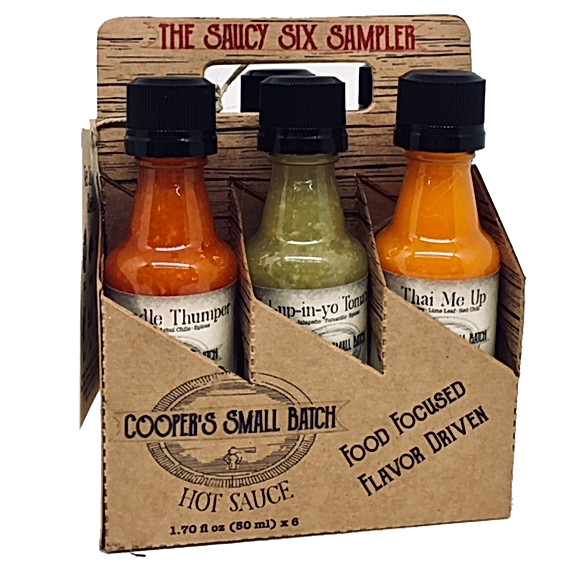 Cooper’s Saucy Six Sampler