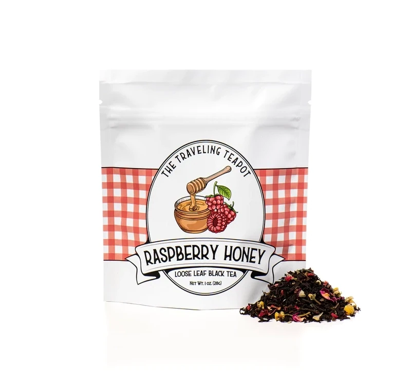 Traveling Teapot - Raspberry Honey Tea