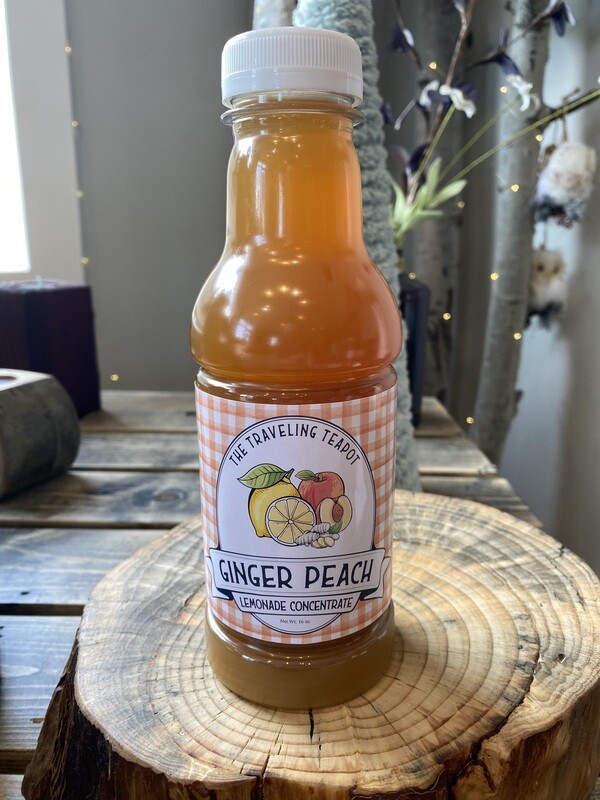 Traveling Teapot - Ginger Peach Lemonade Concentrate