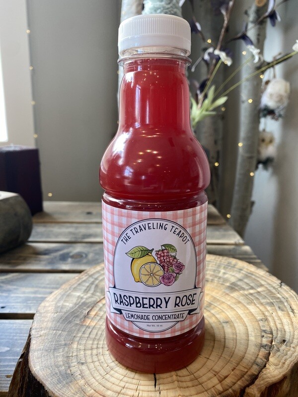 Traveling Teapot- Raspberry Rose Lemonade Concentrate