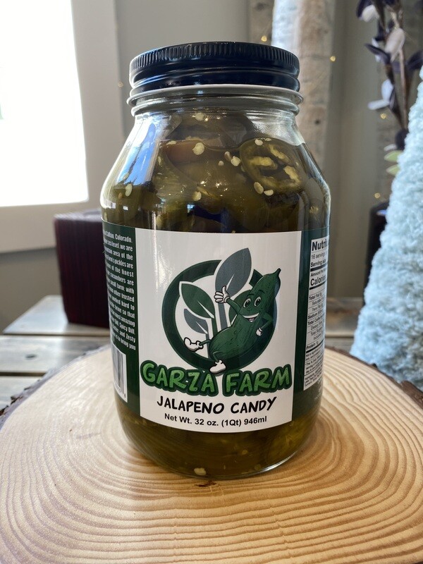 Jalapeño Candy 32 oz - Garza Farms