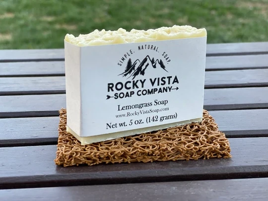Lemongrass Soap Bar - Rocky Vista