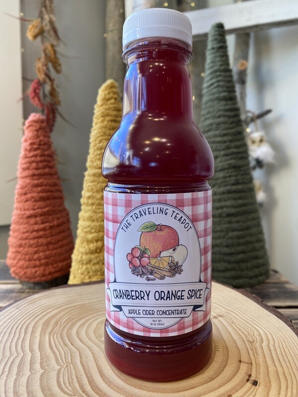 Traveling Teapot - Cranberry Apple Cider Concentrate