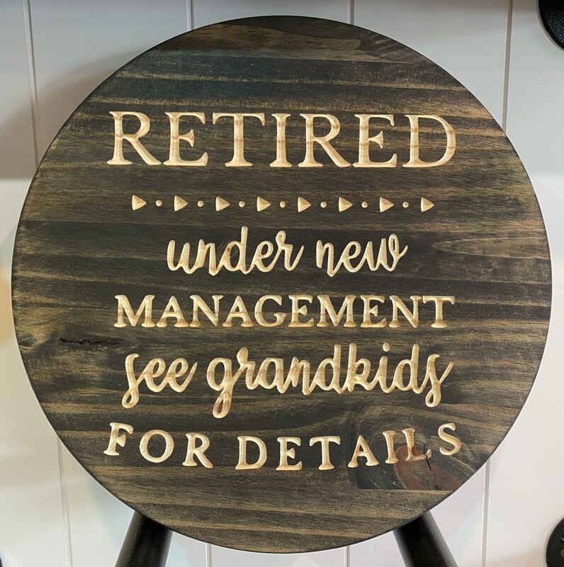 Retired Sign