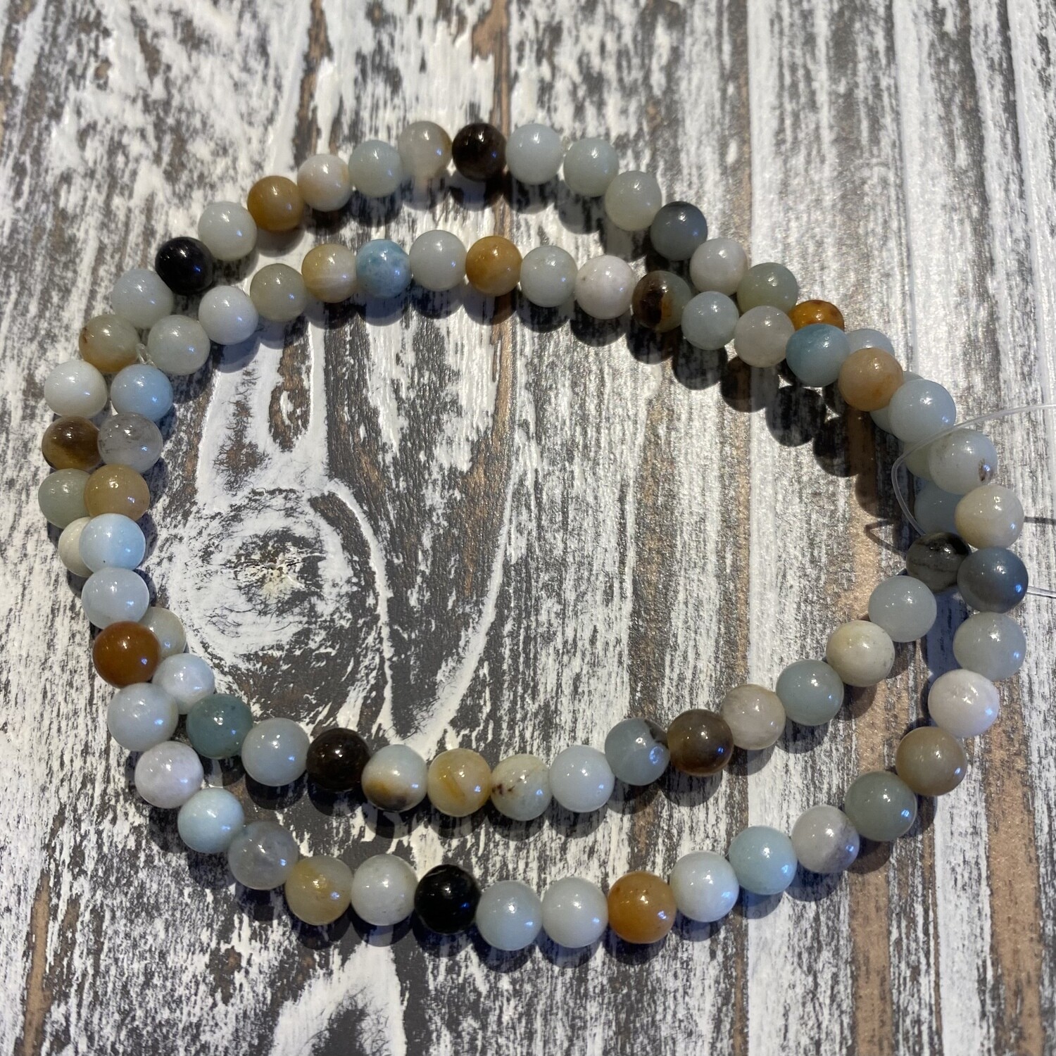 Bella Bead Bracelet Stacks, Gemstone Type: Amazonite