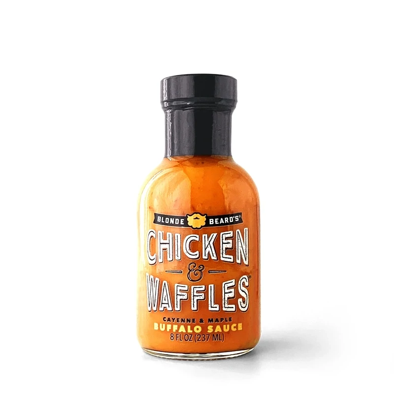Blonde Beards 8 oz Chicken &amp; Waffles Buffalo Sauce 