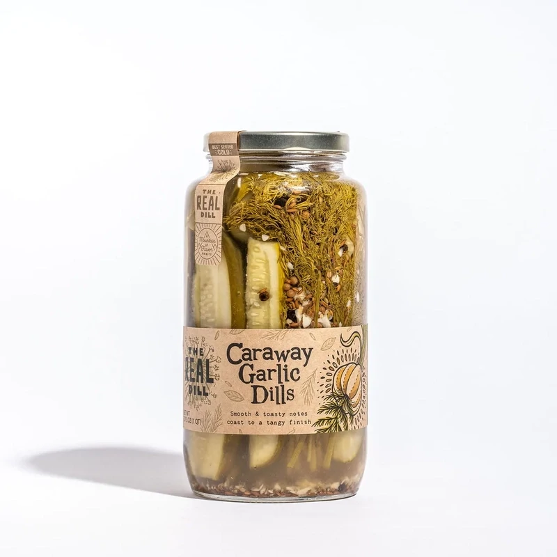 Caraway Garlic Dill Pickles - The Real Dill 