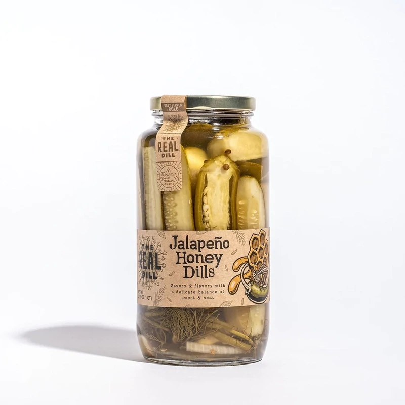 Jalapeño Honey Pickles - The Real Dill