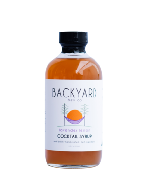 Backyard Bev Co - Lavender Lemon Cocktail Syrup