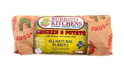 Burrito Kitchen Chicken & Potato Burrito