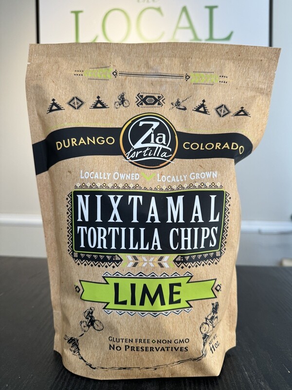 Zia Tortilla Lime Tortilla Chips