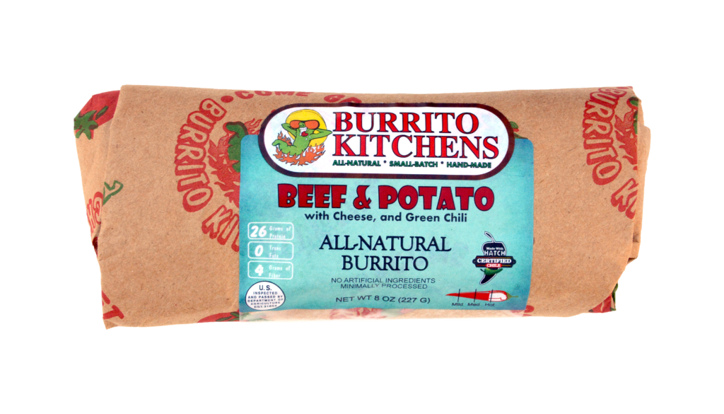 Burrito Kitchen Beef & Potato Burrito