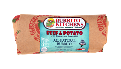 Burrito Kitchen Beef & Potato Burrito