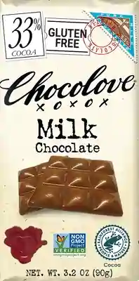 Chocolove Milk Chocolate Bar 