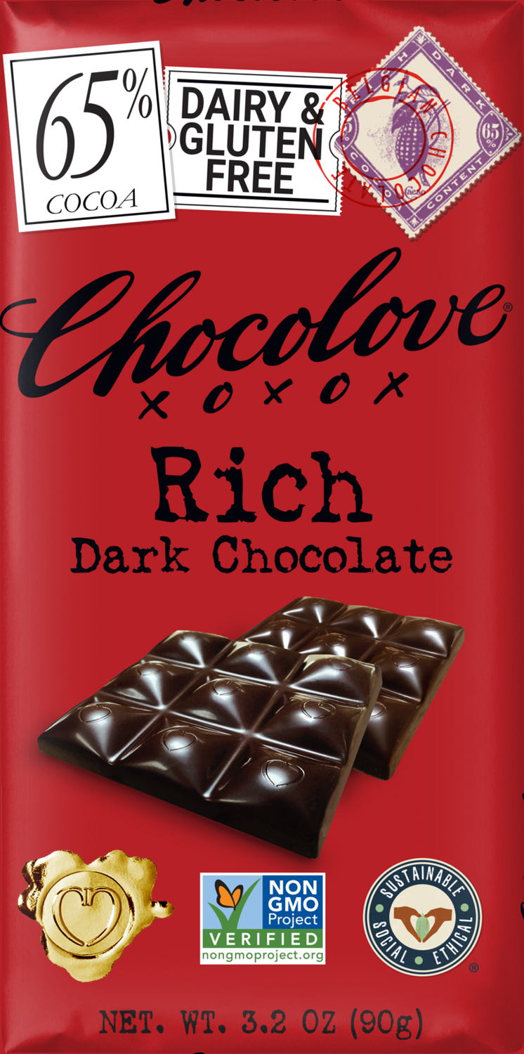 Chocolove Rich Dark Chocolate Bar