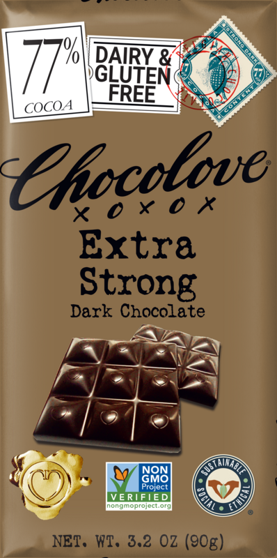 Chocolove Extra Strong Dark Chocolate Bar