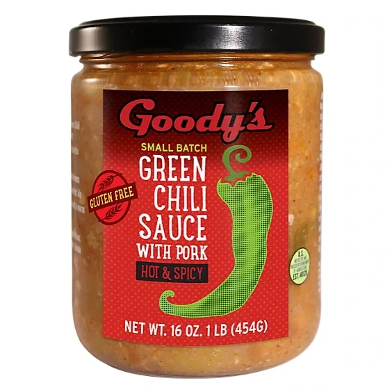 Goody&#39;s Hot &amp; Spicy Green Chili Sauce