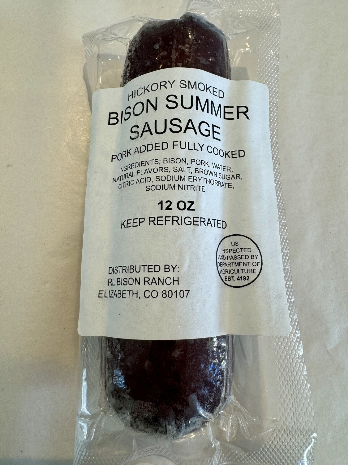 RL Summer Sausage