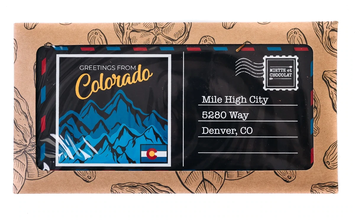 Miette et Chocolat - Colorado Postcard