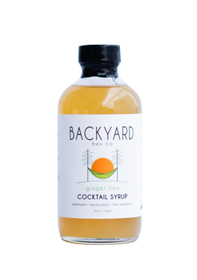 Backyard Bev Co - Ginger Lime Cocktail Syrup