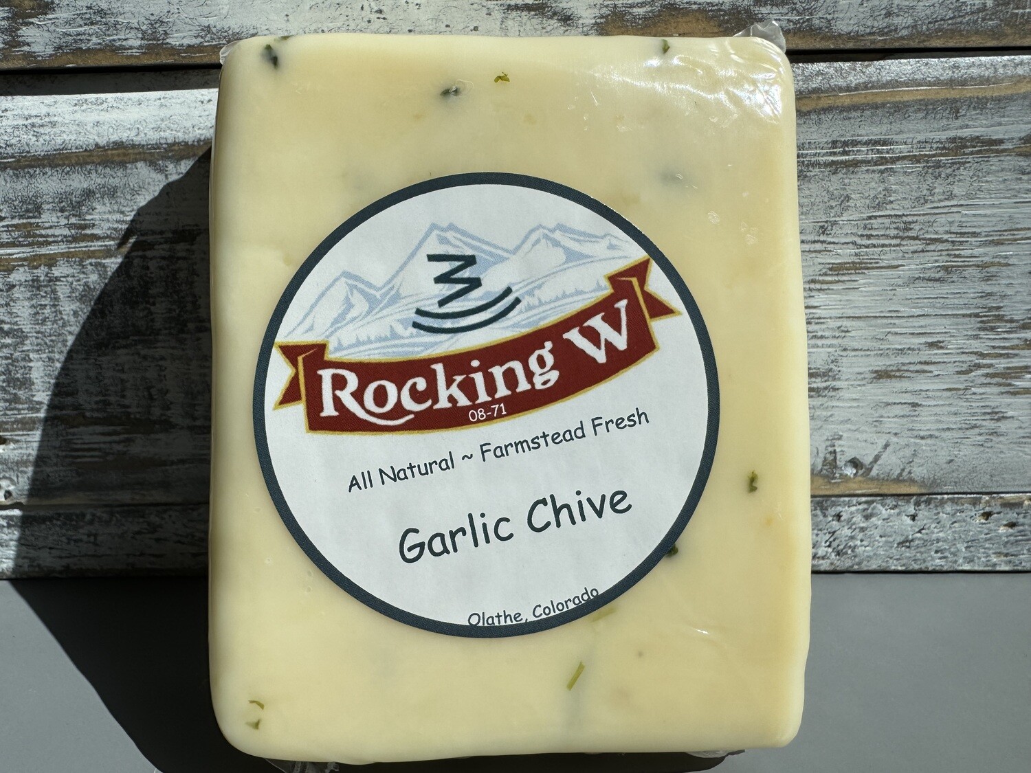 Rocking W - Garlic Chive Cheese
