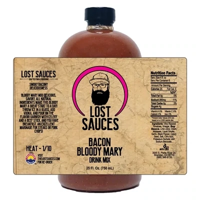 Lost Sauces - Bacon Bloody Mary Drink Mix