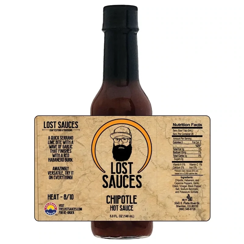 Lost Sauces - Pale Ale Chipotle Hot Sauce