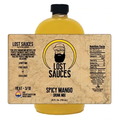 Lost Sauces - Spicy Mango Drink Mix