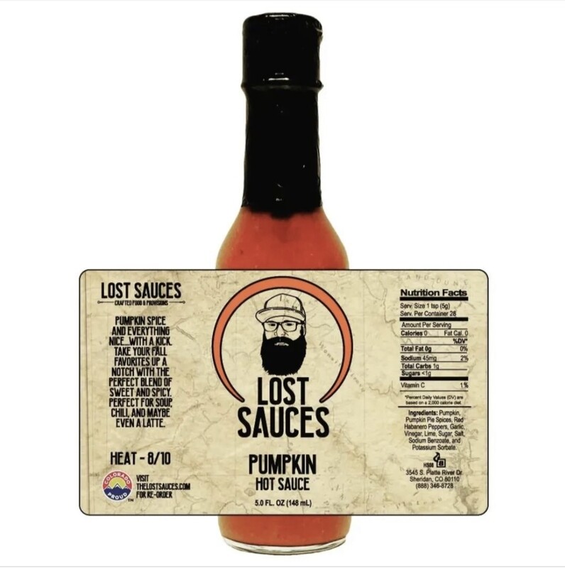 Lost Sauces - Pumpkin Hot Sauce