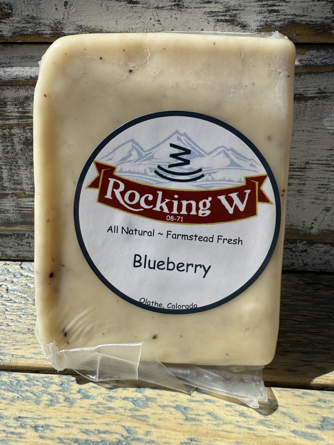 Rocking W - Blueberry Cheese