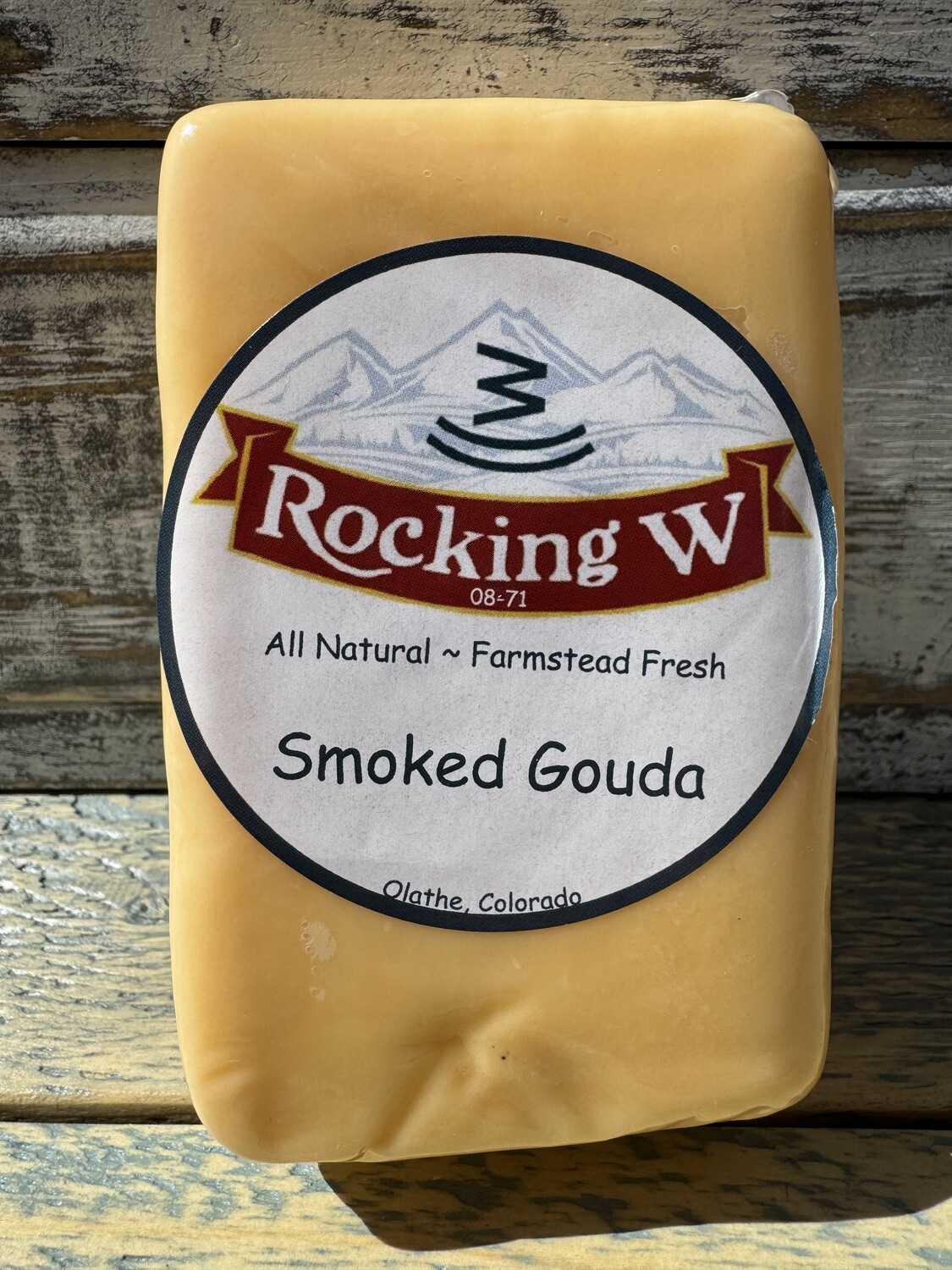 Rocking W - Smoked Gouda Cheese