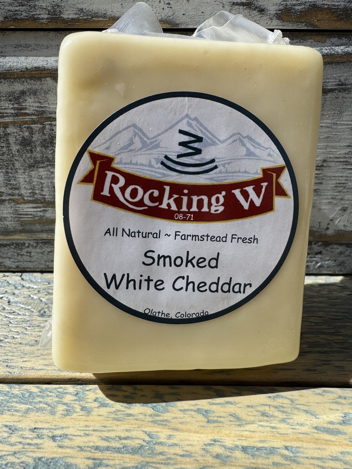 Rocking W - Smoked White Cheddar Cheese