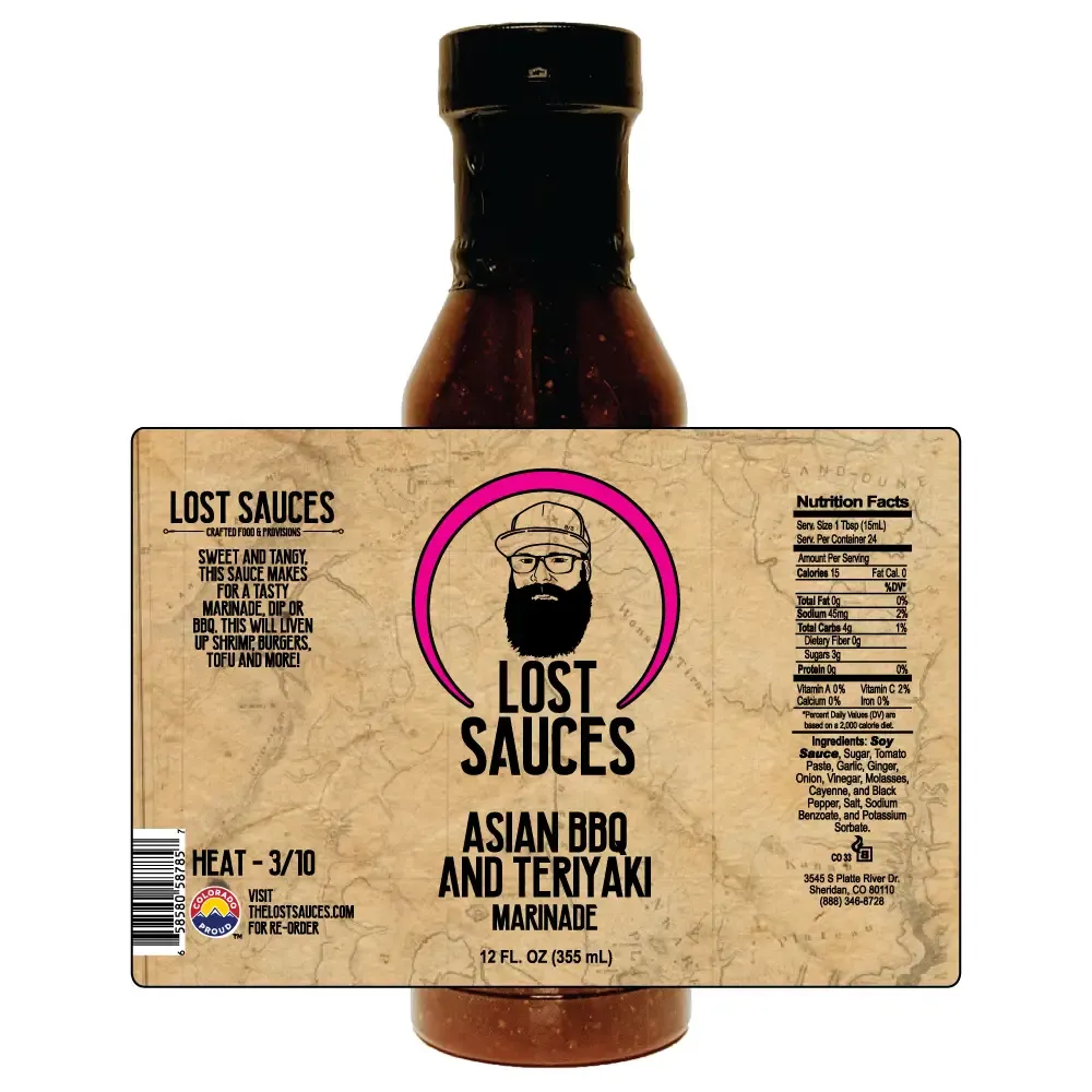 Lost Sauces - Asian BBQ and Teriyaki Marinade