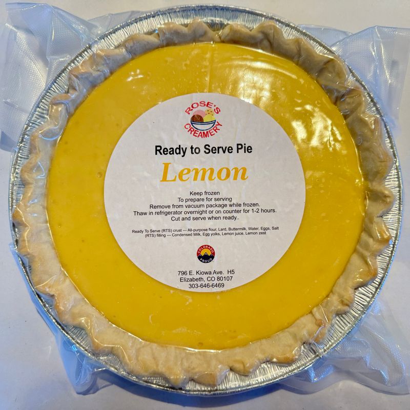 Roses Lemon Pie