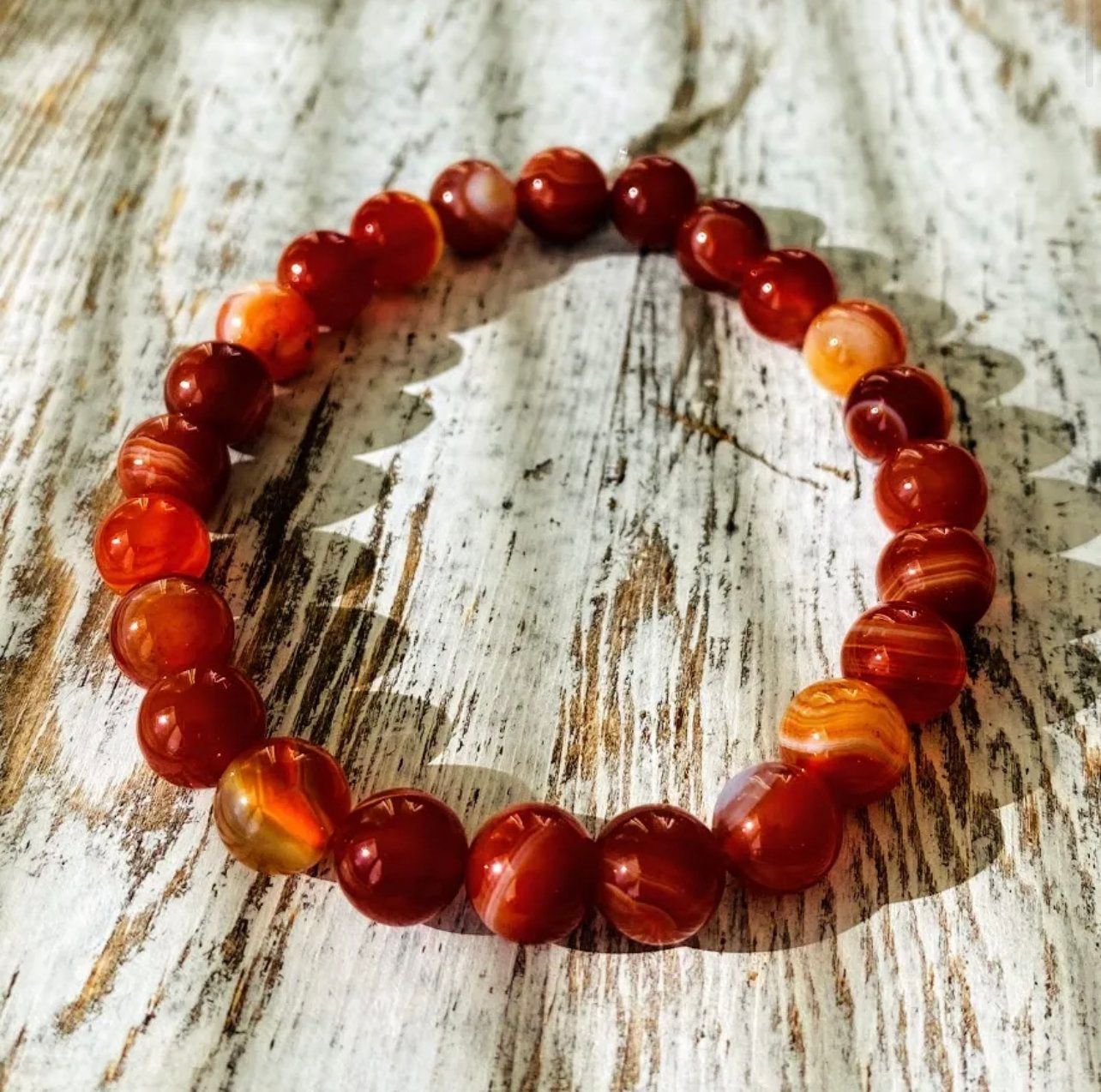 Red Agate Bracelet