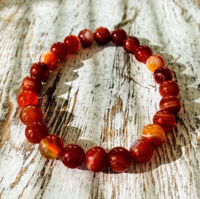 Red Agate Bracelet