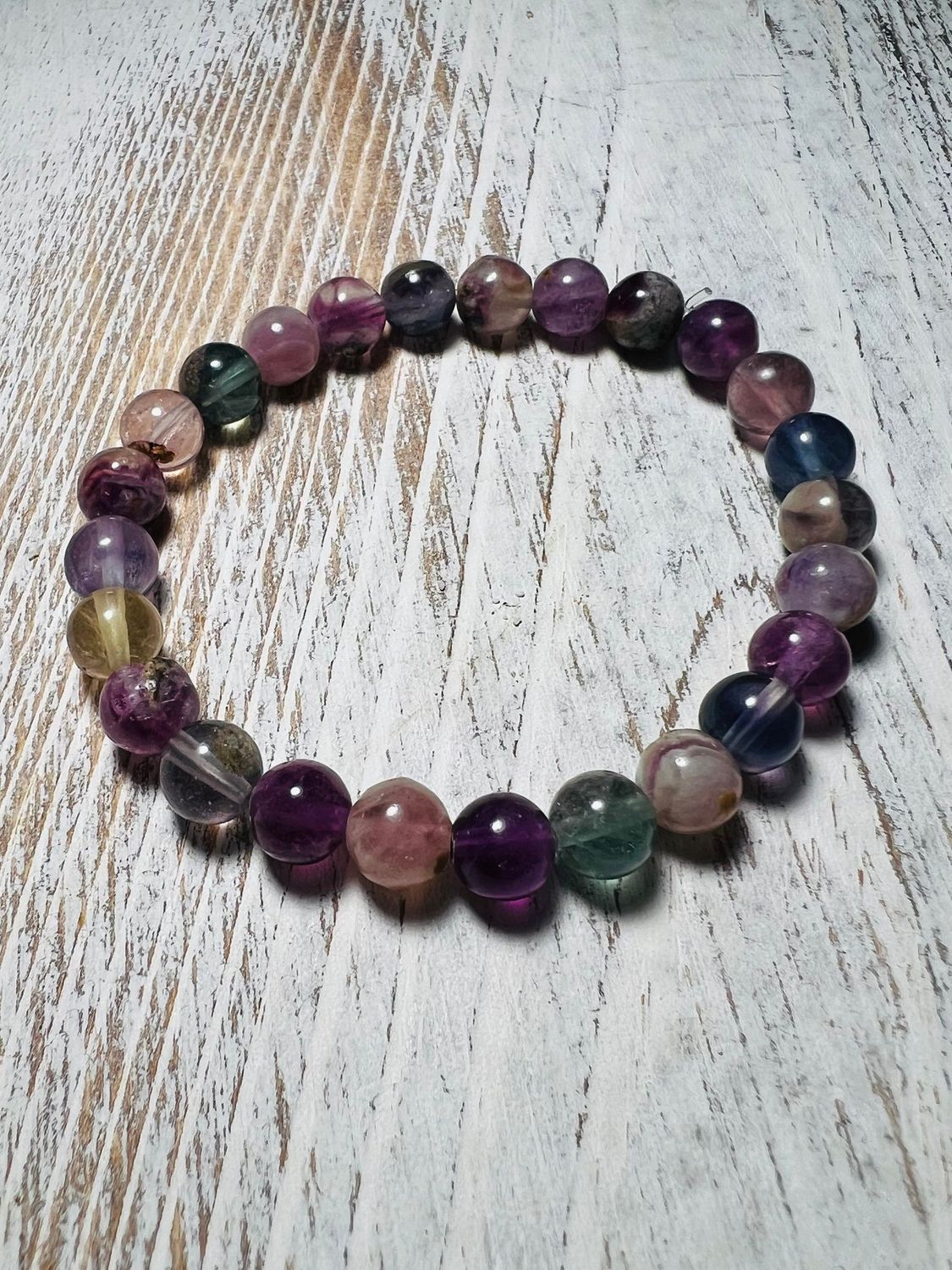 Purple Flourite Bracelet