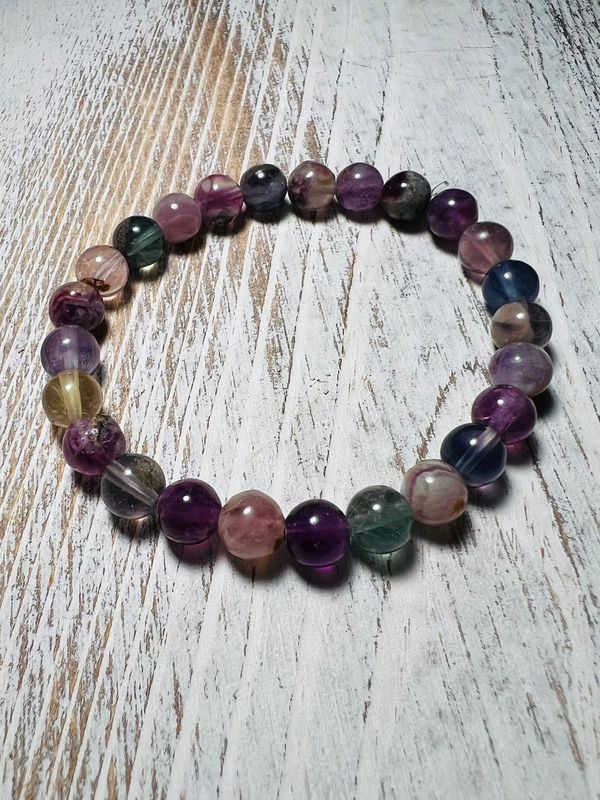 Purple Flourite Bracelet