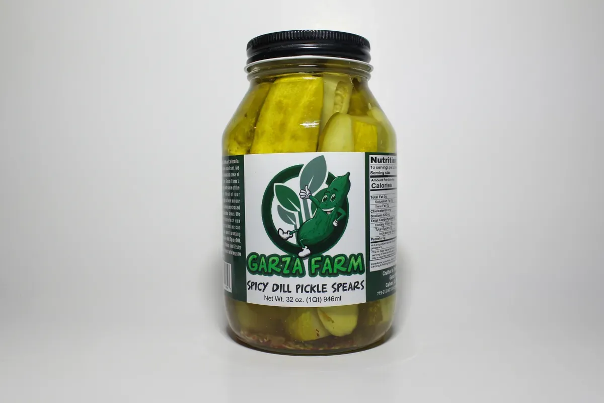 Dill Pickle Spears - Garza Farm