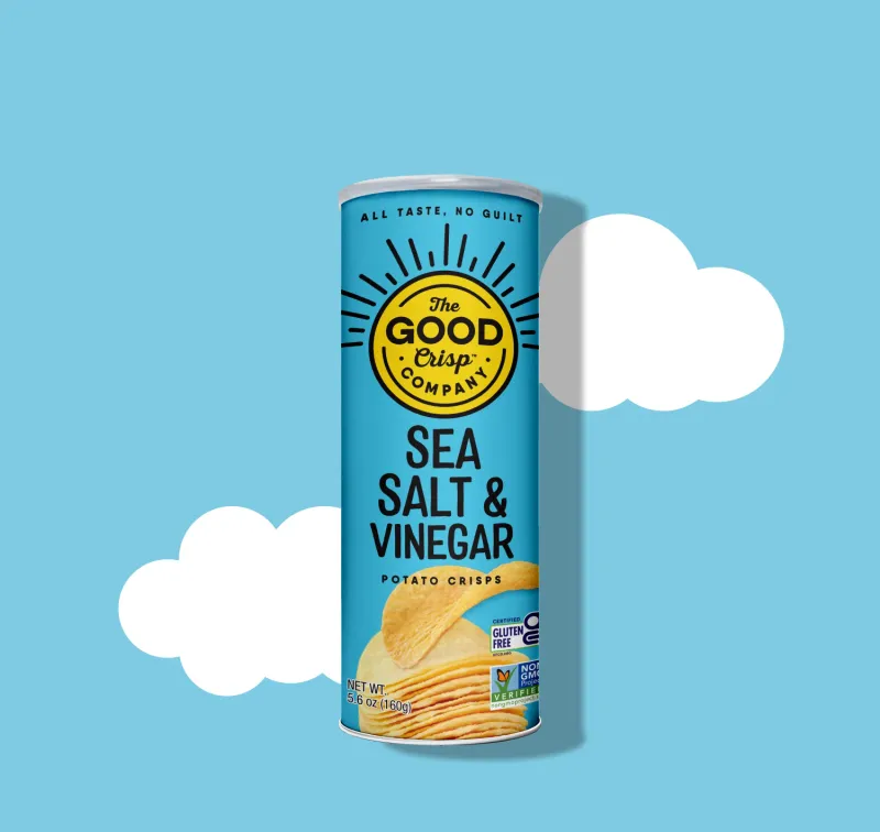 The Good Crisp Sea Salt &amp; Vinegar
