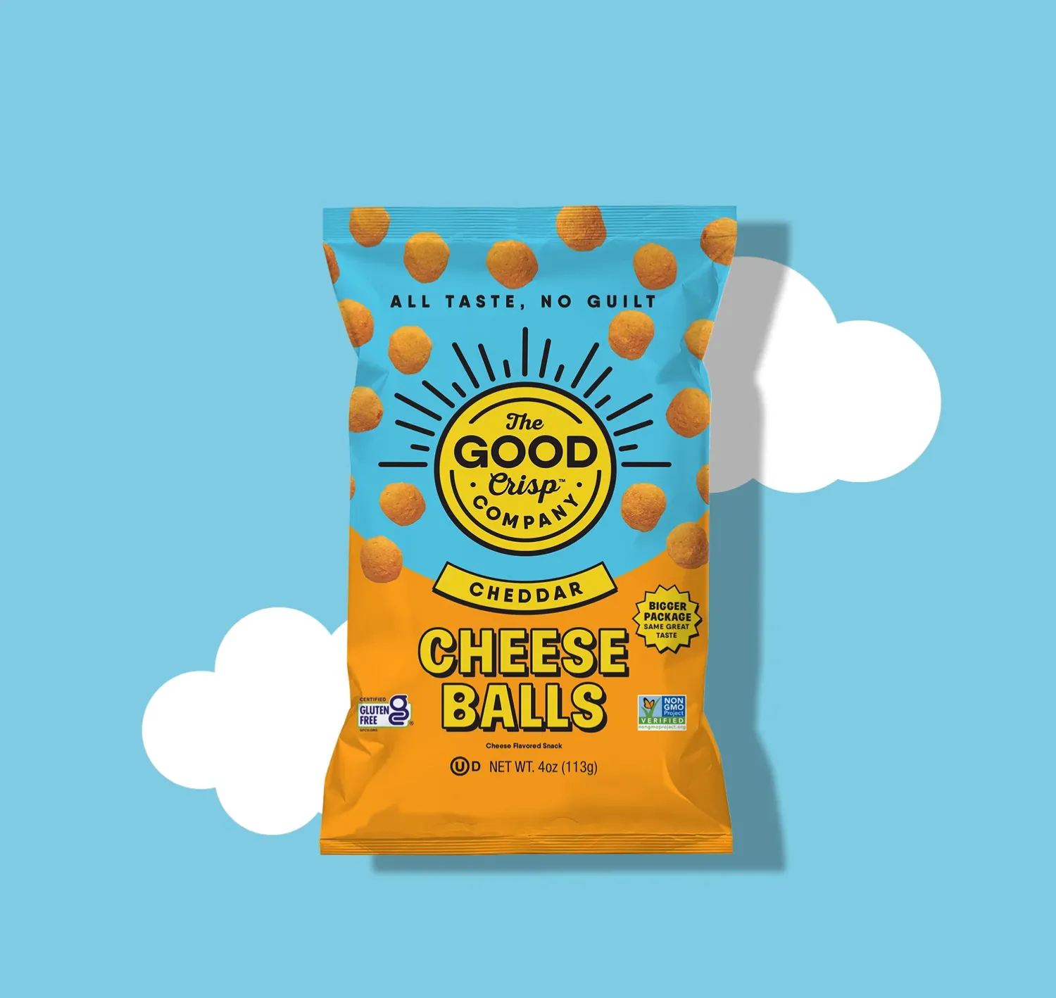 The Good Crisp Cheese Balls Bags